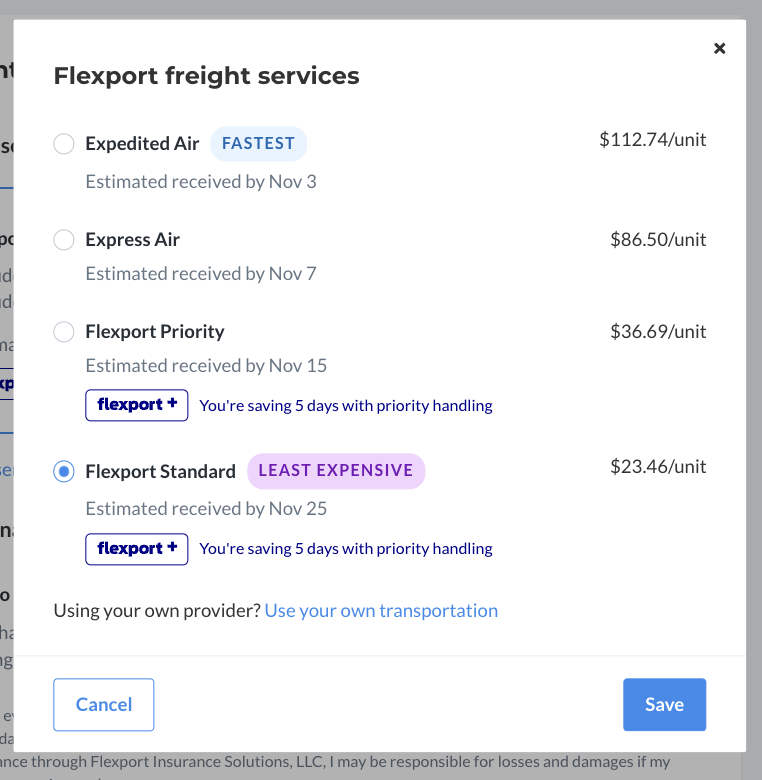 Tracking Page – Flexport Help Center